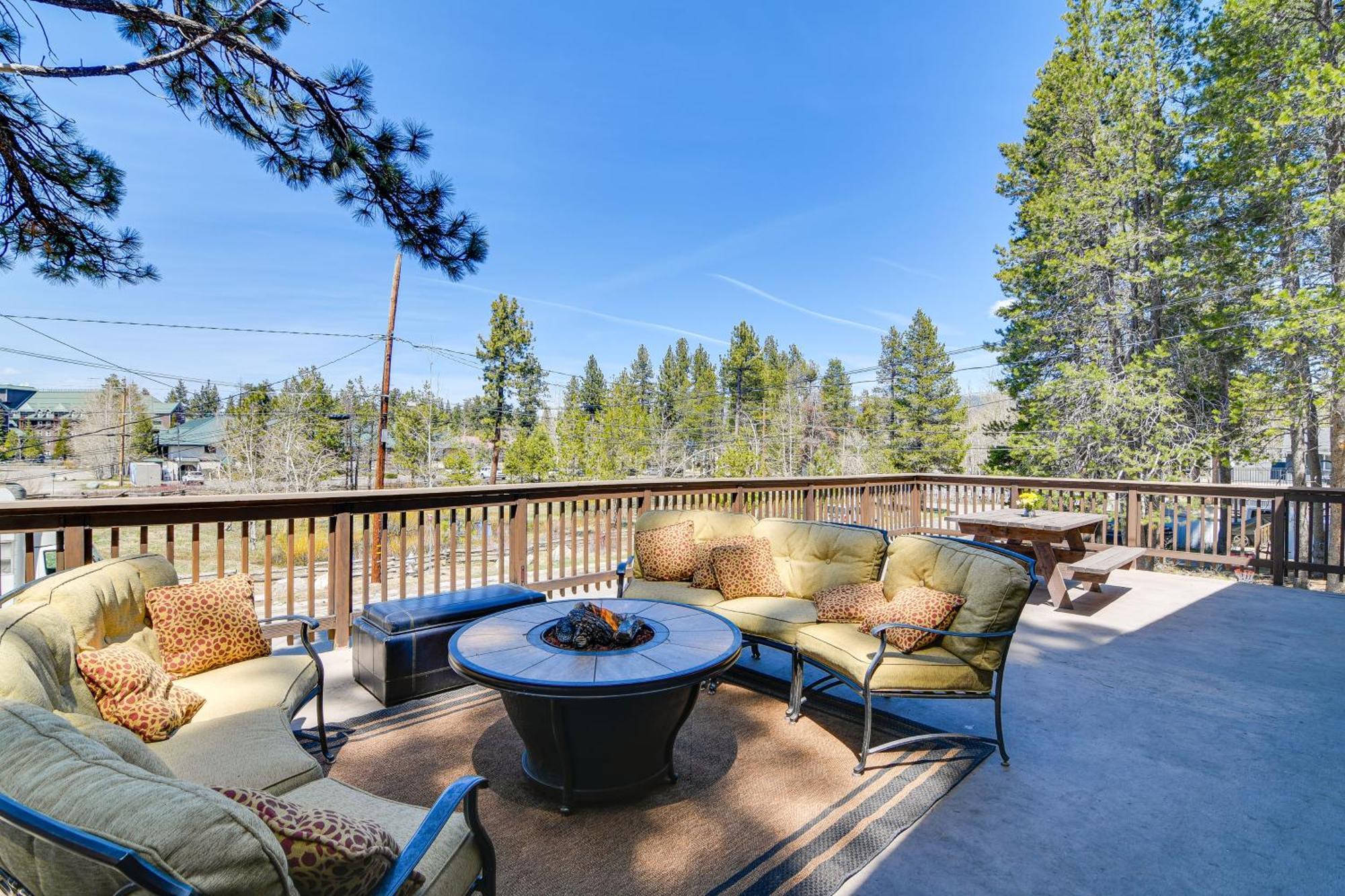 South Lake Tahoe Townhome, 1 Mi To Ski Resort! Extérieur photo