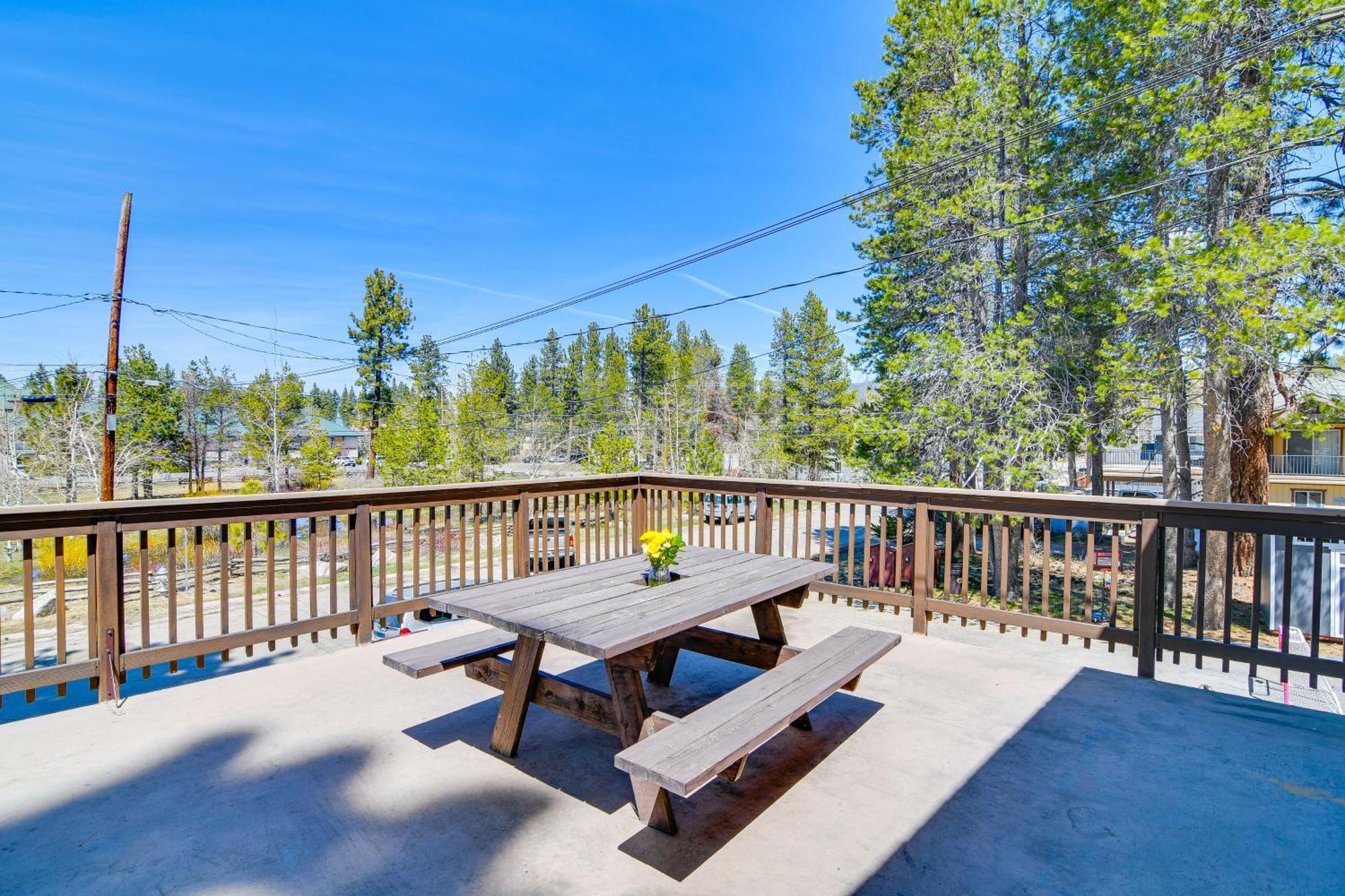 South Lake Tahoe Townhome, 1 Mi To Ski Resort! Extérieur photo