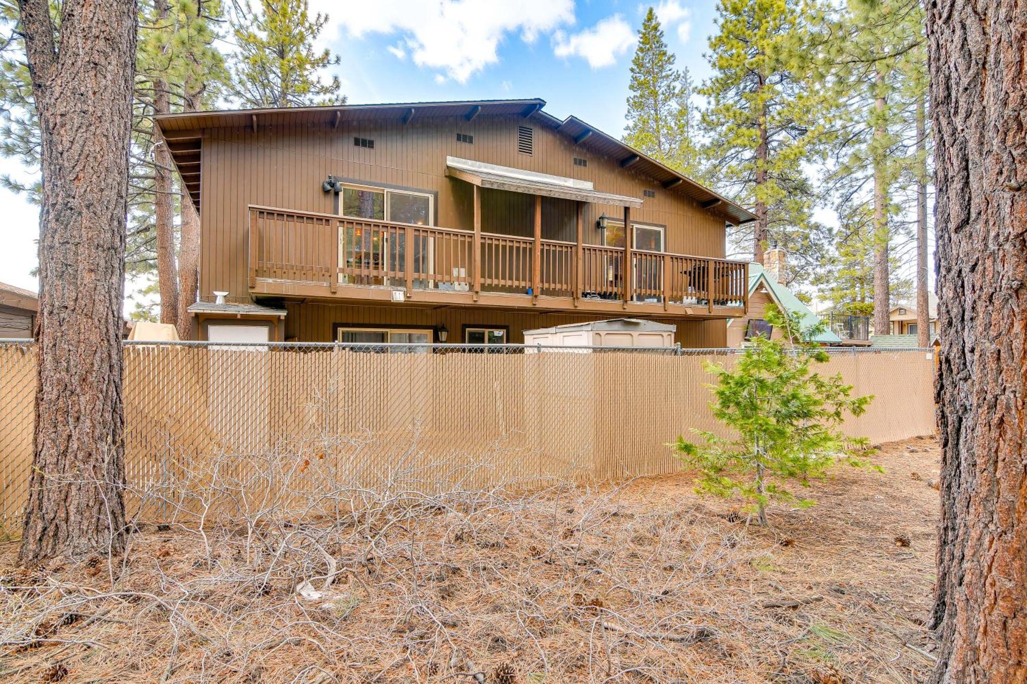 South Lake Tahoe Townhome, 1 Mi To Ski Resort! Extérieur photo